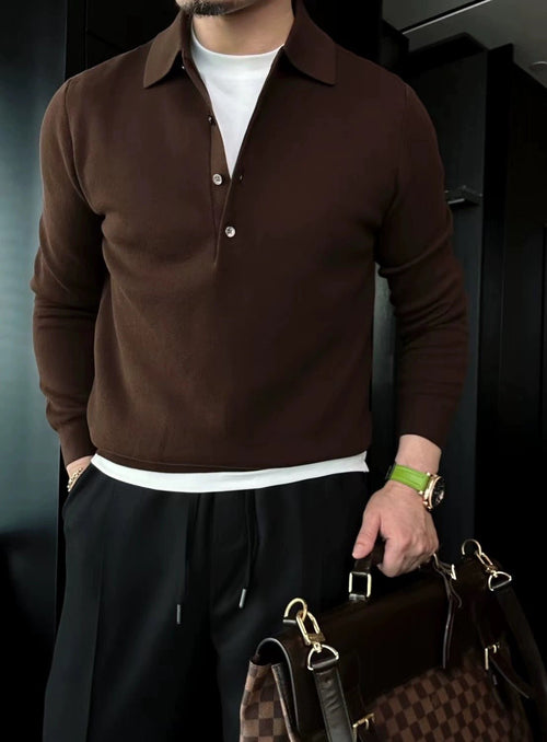 All season Essential - Knit Polo - WayMens